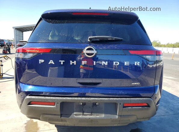 5N1DR3BC1SC236458 2025 NISSAN PATHFINDER Blue Widok z tyłu
