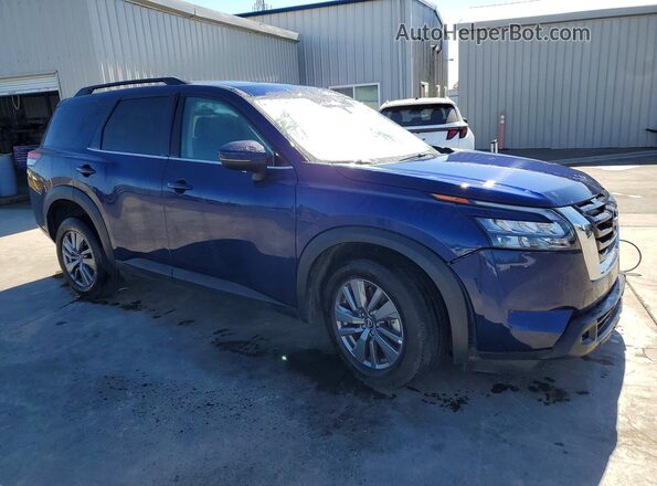 5N1DR3BC1SC236458 2025 NISSAN PATHFINDER Blue Przód prawy
