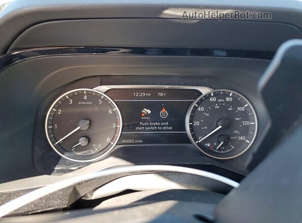 5N1DR3BC1SC236458 2025 NISSAN PATHFINDER Blue Widok zestawu wskaźników