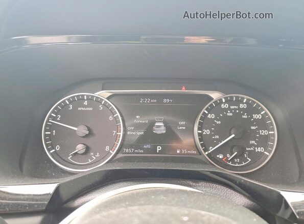 5N1DR3BC6SC250291 2025 NISSAN PATHFINDER Черный Вид щитка приборов