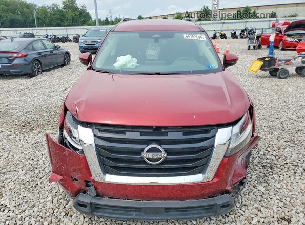 5N1DR3BC9NC222120 2022 NISSAN PATHFINDER Красный Вид спереди
