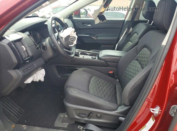5N1DR3BC9NC222120 2022 NISSAN PATHFINDER Красный Вид салона спереди