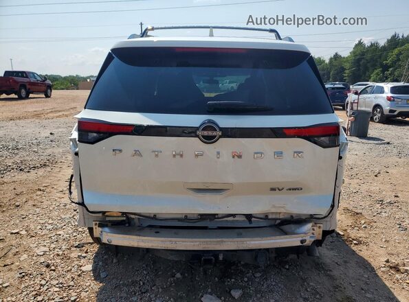 5N1DR3BD3RC254768 2024 NISSAN PATHFINDER White Vista trasera