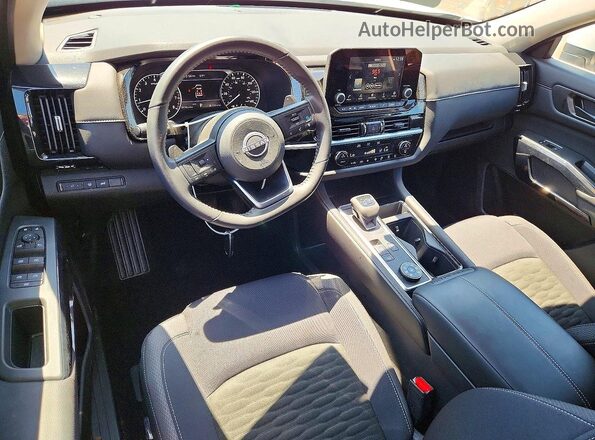 5N1DR3BD6SC301488 2025 NISSAN PATHFINDER White Вид панелі приладів