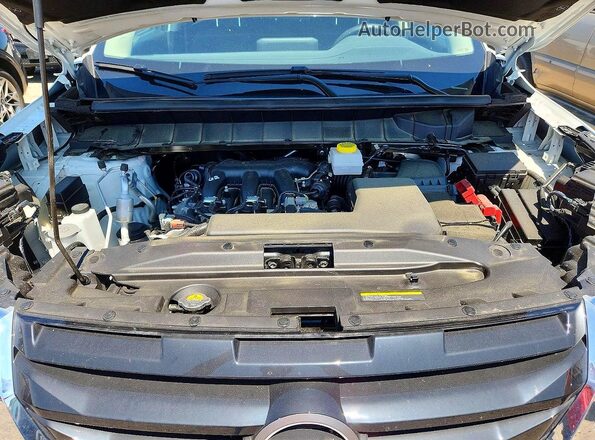 5N1DR3BD6SC301488 2025 NISSAN PATHFINDER White Вид підкапотного простору