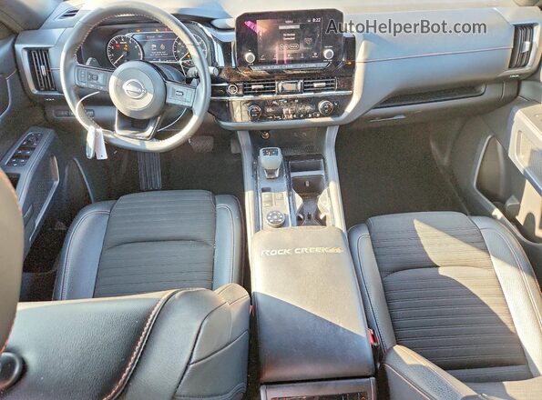 5N1DR3BD8PC252799 2023 NISSAN PATHFINDER Black წინა პანელის ხედი