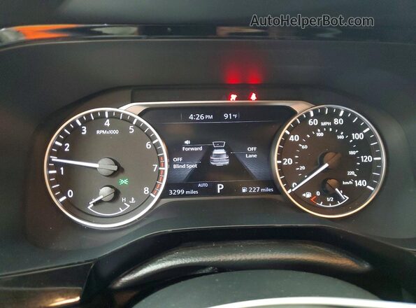 5N1DR3BD8SC310385 2025 NISSAN PATHFINDER Gray Вид щитка приладів