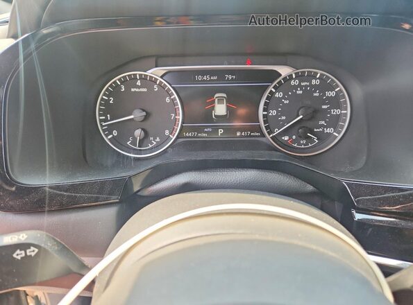 5N1DR3BD9SC285951 2025 NISSAN PATHFINDER Green Instrument cluster view