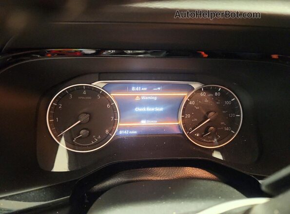 5N1DR3BE0TC257563 2026 NISSAN PATHFINDER Black Vista del cuadro de instrumentos