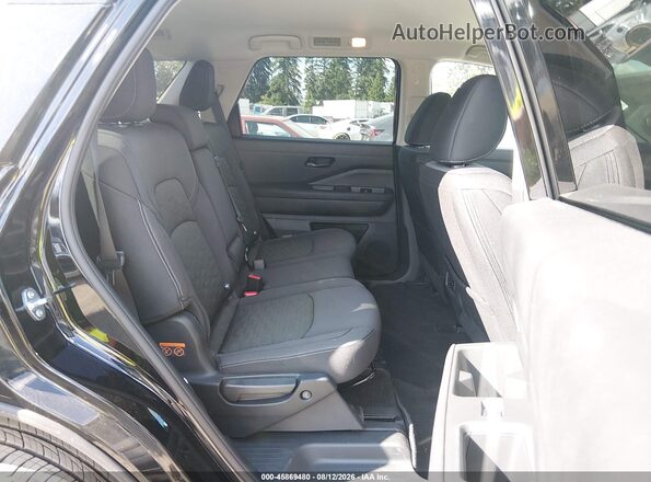 5N1DR3BS6TC244970 2026 NISSAN PATHFINDER Black VIN sticker view