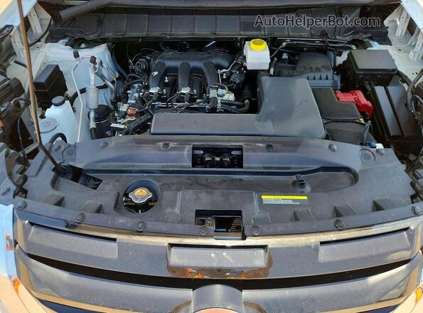 5N1DR3CA7SC314299 2025 NISSAN PATHFINDER White Vista del compartimento del motor