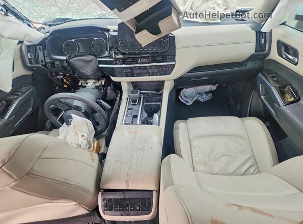 5N1DR3CAXSC303653 2025 NISSAN PATHFINDER White Widok deski rozdzielczej
