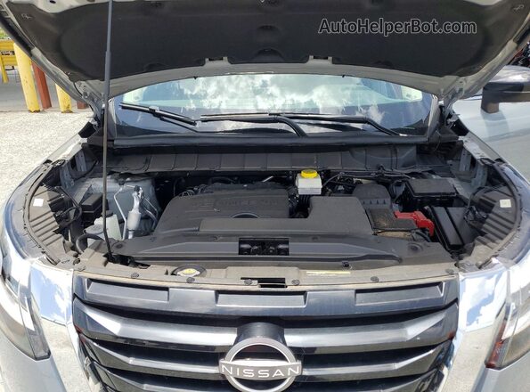 5N1DR3CB2RC239935 2024 NISSAN PATHFINDER Gray Widok komory silnika