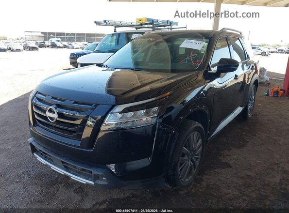 5N1DR3CB4PC219621 2023 NISSAN PATHFINDER Black Vista tres cuartos delantera izquierda