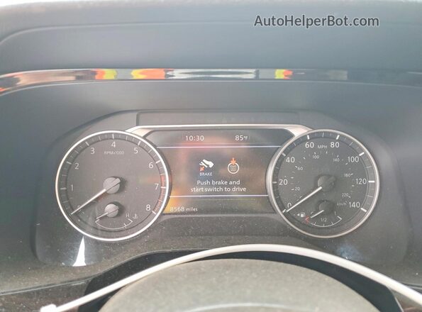 5N1DR3CB5SC270148 2025 NISSAN PATHFINDER Silver Widok zestawu wskaźników