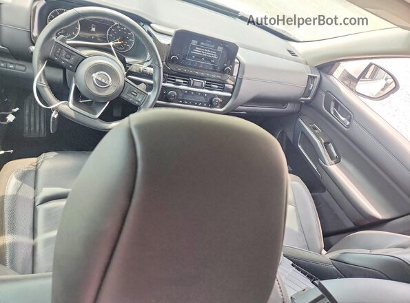 5N1DR3CC1PC221190 2023 NISSAN PATHFINDER White Вид панелі приладів