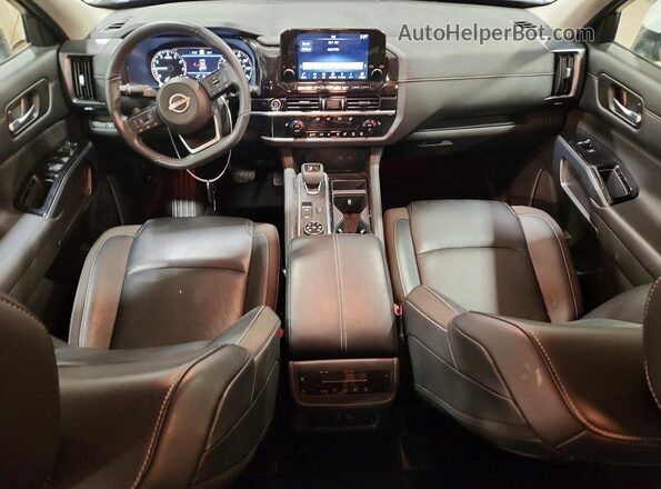 5N1DR3CC1RC215487 2024 NISSAN PATHFINDER White Widok deski rozdzielczej