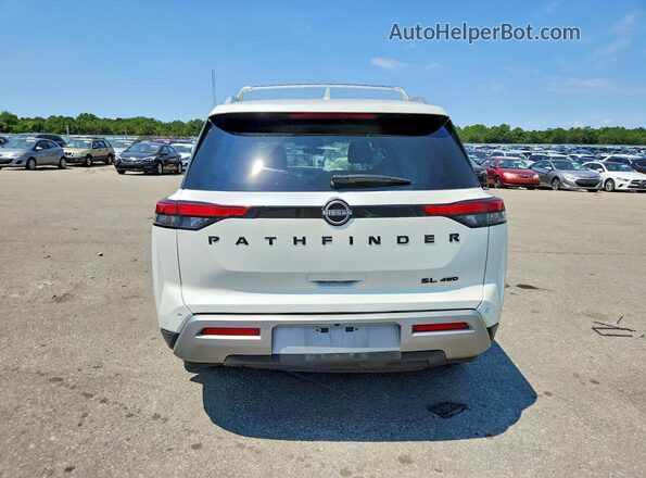 5N1DR3CC2PC260371 2023 NISSAN PATHFINDER White უკანა ხედი
