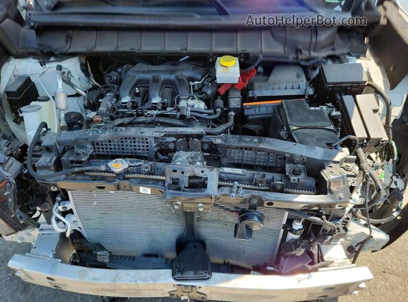 5N1DR3CC2PC260371 2023 NISSAN PATHFINDER White ძრავის განყოფილების ხედი