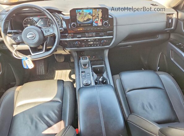 5N1DR3CC6PC226952 2023 NISSAN PATHFINDER White წინა პანელის ხედი