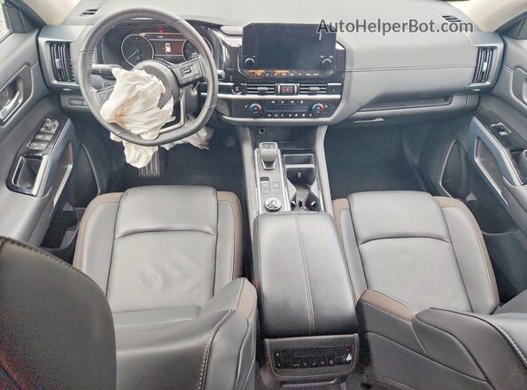 5N1DR3CC7SC312750 2025 NISSAN PATHFINDER Black წინა პანელის ხედი