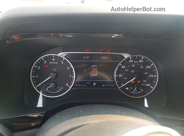 5N1DR3CC7SC312750 2025 NISSAN PATHFINDER Black ხელსაწყოთა პანელის ხედი