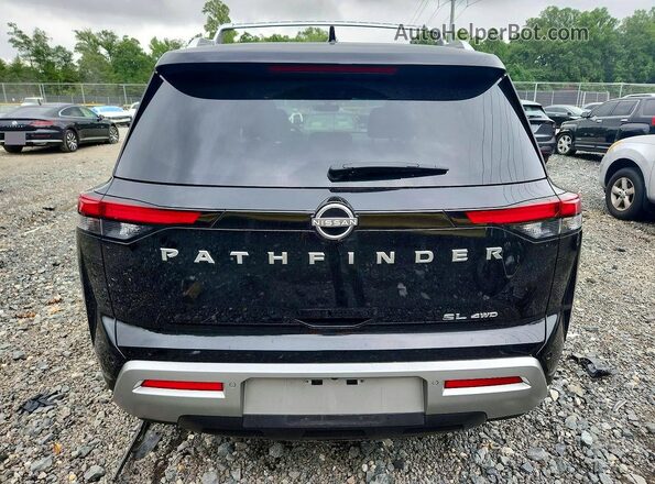 5N1DR3CC7SC312750 2025 NISSAN PATHFINDER Black უკანა ხედი