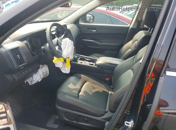 5N1DR3CC7SC312750 2025 NISSAN PATHFINDER Black წინა სალონის ხედი