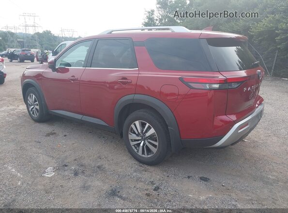 5N1DR3CC8NC271453 2022 NISSAN PATHFINDER Красный Задняя левая четверть