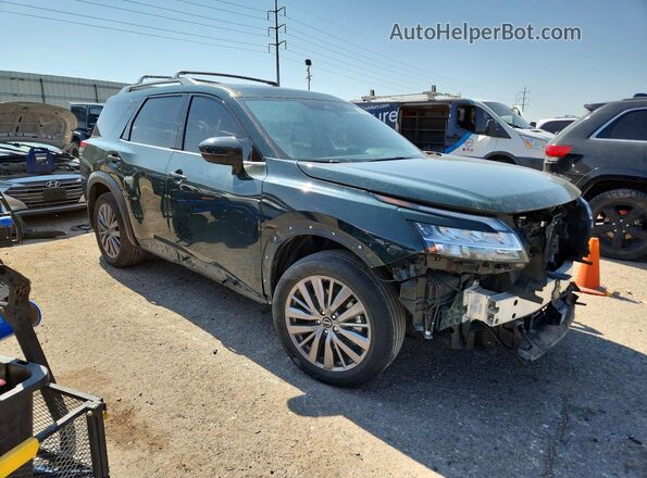 5N1DR3CD0PC214868 2023 NISSAN PATHFINDER Зеленый Передняя правая четверть