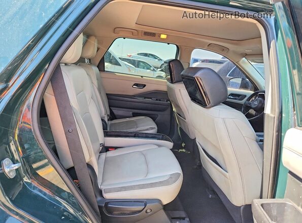 5N1DR3CD0PC214868 2023 NISSAN PATHFINDER Зеленый Вид задней части салона