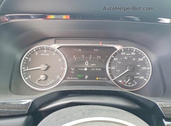 5N1DR3CD2SC260680 2025 NISSAN PATHFINDER White Սարքավորումների վահանակի տեսք