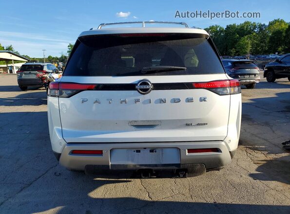 5N1DR3CD3SC265421 2025 NISSAN PATHFINDER White Vista trasera