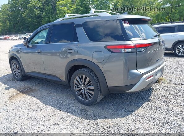 5N1DR3CD4NC205555 2022 NISSAN PATHFINDER Gray Задня ліва чверть