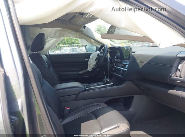 5N1DR3CD4NC205555 2022 NISSAN PATHFINDER Gray Вид салону спереду