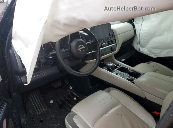 5N1DR3CD9PC271389 2023 NISSAN PATHFINDER Black Vista del salpicadero