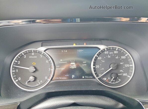 5N1DR3CDXSC211968 2025 NISSAN PATHFINDER Gray Vista del cuadro de instrumentos