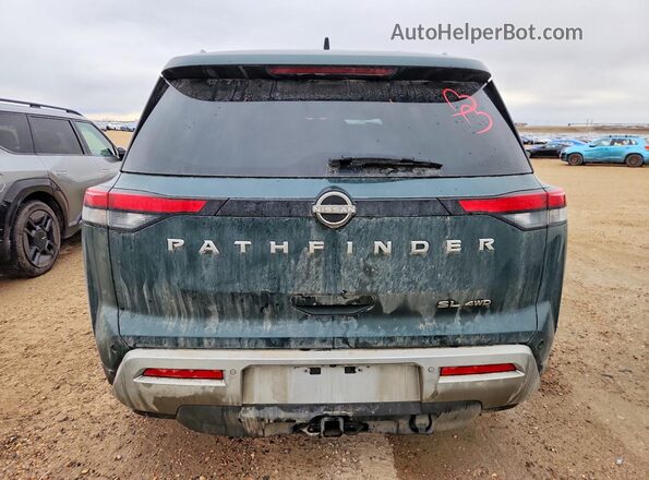 5N1DR3CE4PC247154 2023 NISSAN PATHFINDER Green Вид ззаду