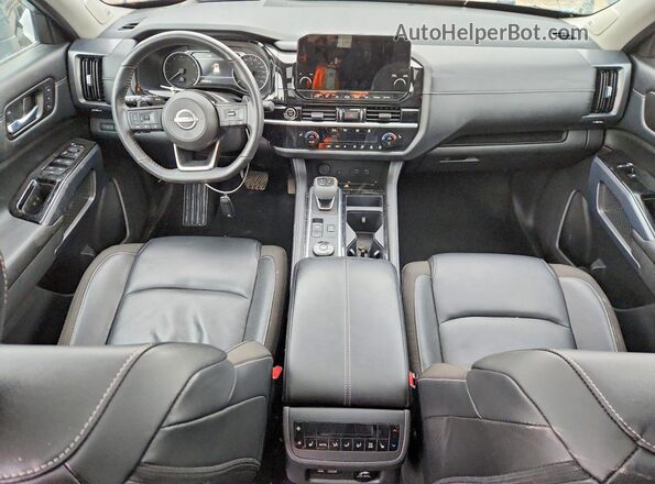 5N1DR3CE4PC247154 2023 NISSAN PATHFINDER Green Вид панелі приладів