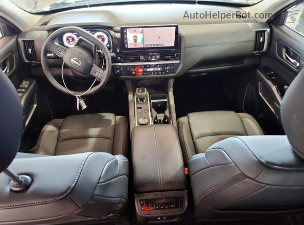 5N1DR3CE5TC265494 2026 NISSAN PATHFINDER Gray Առջևի վահանակի տեսք