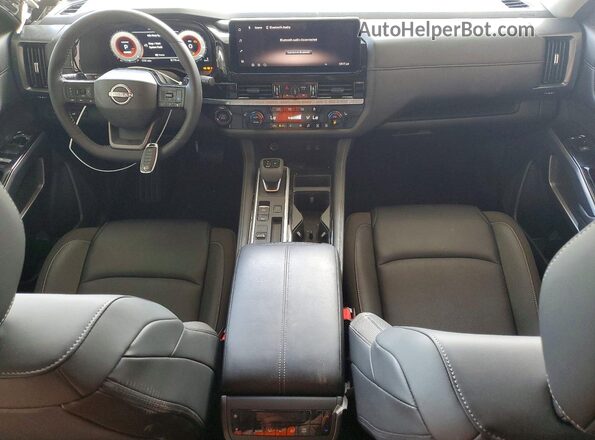 5N1DR3CS3TC254208 2026 NISSAN PATHFINDER Black Առջևի վահանակի տեսք