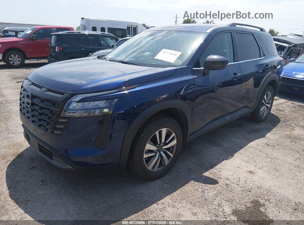 5N1DR3CS4TC230838 2026 NISSAN PATHFINDER Синий Передняя левая четверть