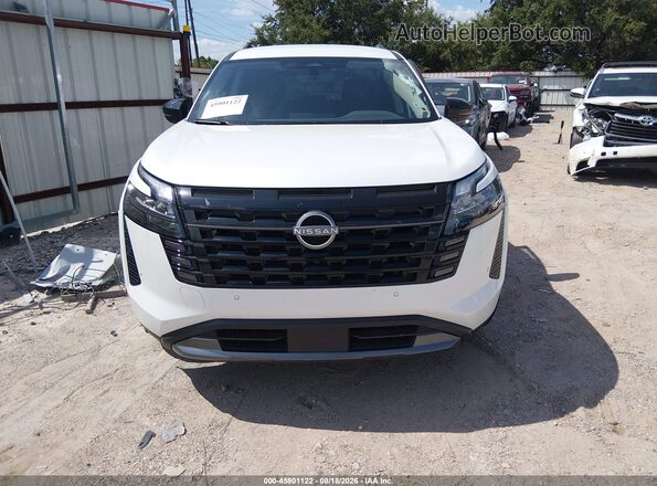 5N1DR3CS6TC215242 2026 NISSAN PATHFINDER White ხელსაწყოთა პანელის ხედი
