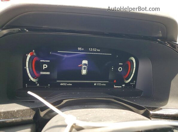 5N1DR3CS8TC203190 2026 NISSAN PATHFINDER Gray Vista del cuadro de instrumentos