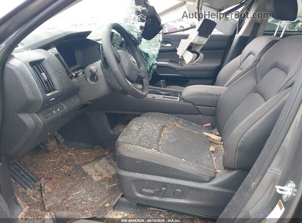 5N1DR3CS9TC264242 2026 NISSAN PATHFINDER Gray Widok wnętrza z przodu