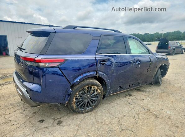 5N1DR3CU9TC237382 2026 NISSAN PATHFINDER Blue Задня права чверть