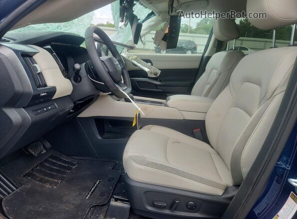 5N1DR3CU9TC237382 2026 NISSAN PATHFINDER Blue Вид салону спереду
