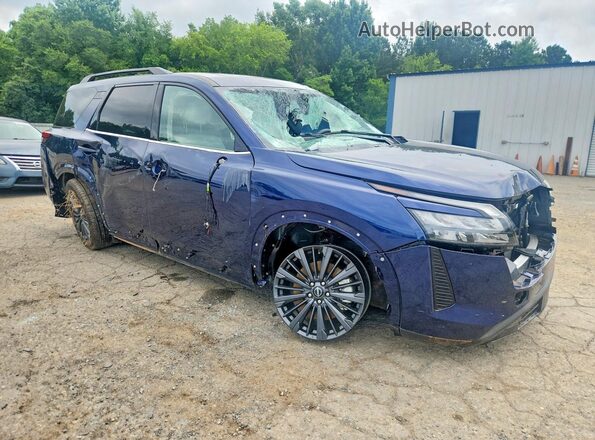 5N1DR3CU9TC237382 2026 NISSAN PATHFINDER Blue Передня права чверть