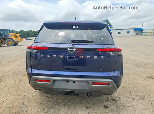 5N1DR3CU9TC237382 2026 NISSAN PATHFINDER Blue Вид ззаду