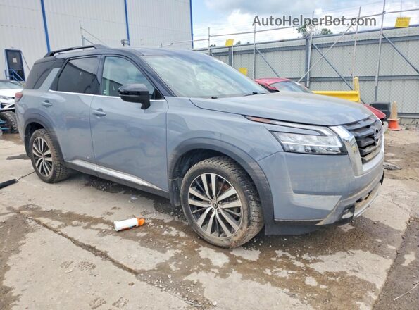5N1DR3DF0PC216538 2023 NISSAN PATHFINDER Gray Передня права чверть